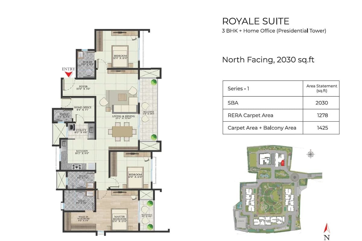 Royale Suite Floor Plan